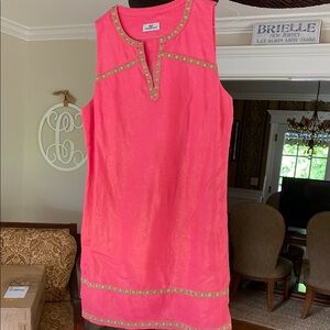 Vineyard Vines Pink Sleeveless Dress